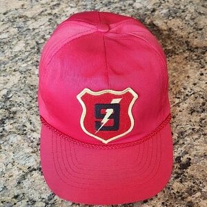 Vintage OTTO‎ Red Cap with Unique Patch